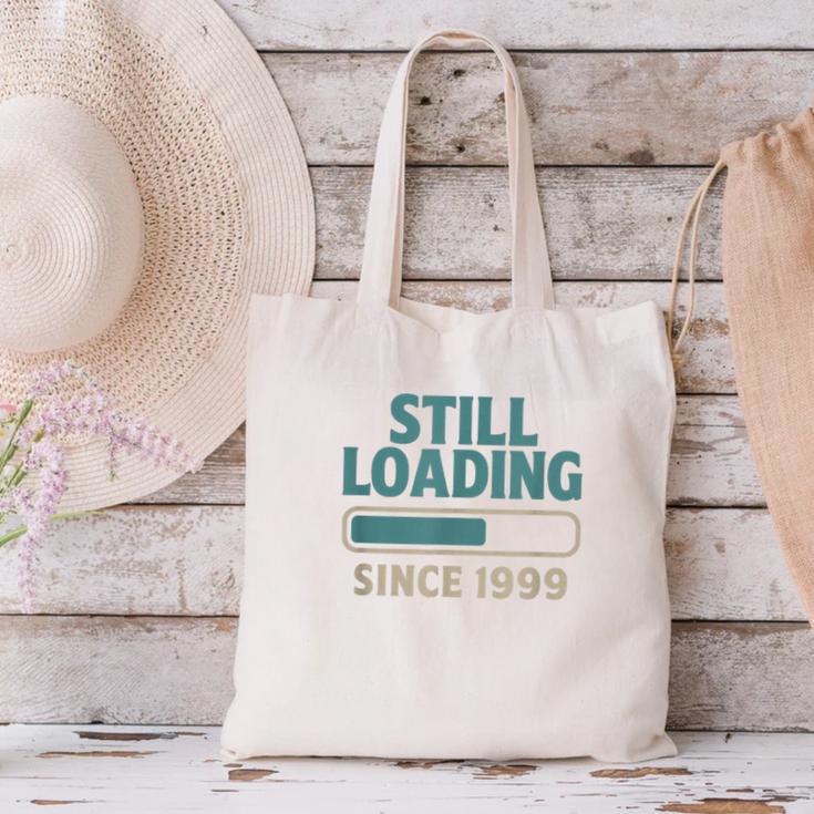 Still Loading Since 1999 Retro Tech Nostalgia Canvas Tote Bag