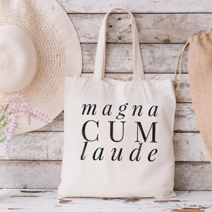Magna Cum Laude Graduation HonorsShirt Canvas Tote Bag