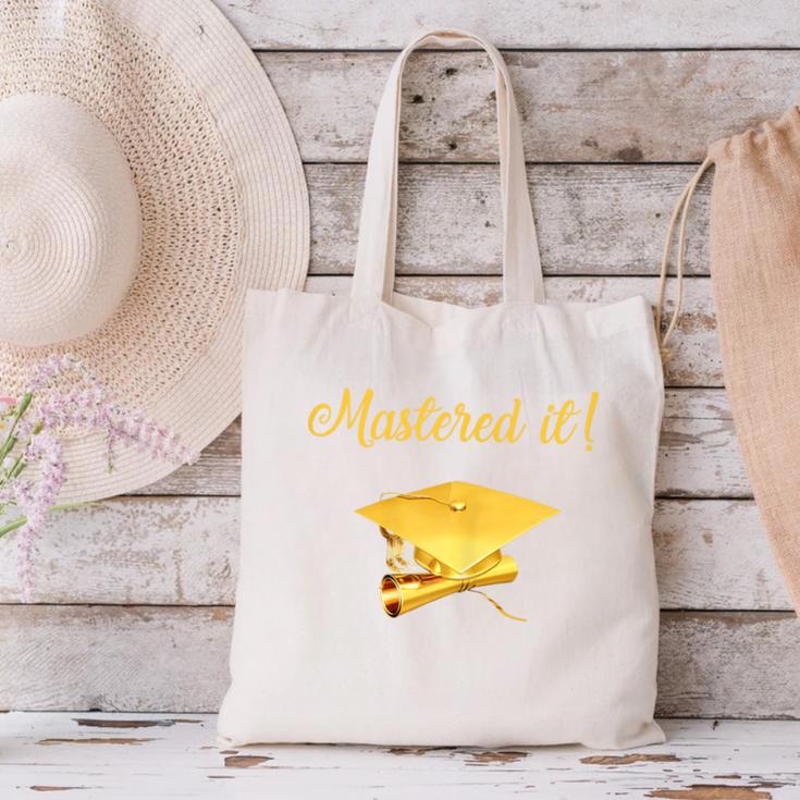 Mastered It Shirt Graduation MD Graduate Canvas Tote Bag