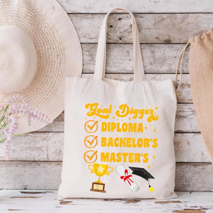 Master's Thesis Passed Goal Digger Master's Graduation Canvas Tote Bag