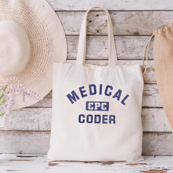 Medical Coder CPC Medical Coding Graduation Canvas Tote Bag