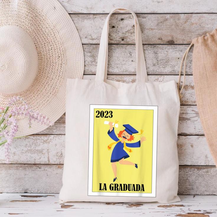 Mexican For Graduation La Graduada 2023 Canvas Tote Bag