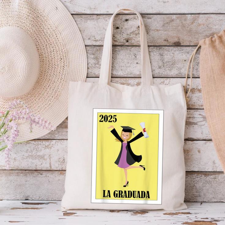 Mexican For Graduation La Graduada 2025 Canvas Tote Bag
