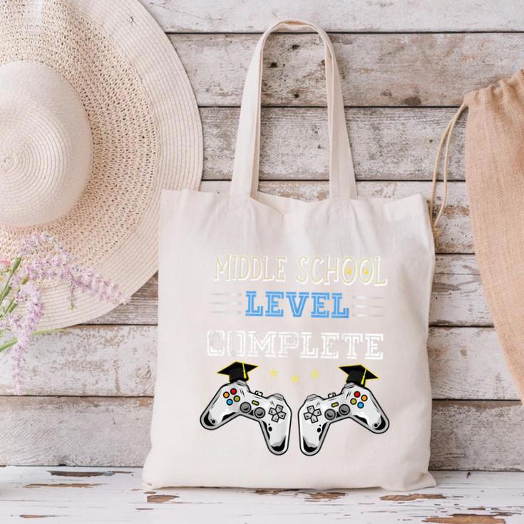 Middle School Level Complete Gaming Class Of 2022 Graduation Canvas Tote Bag