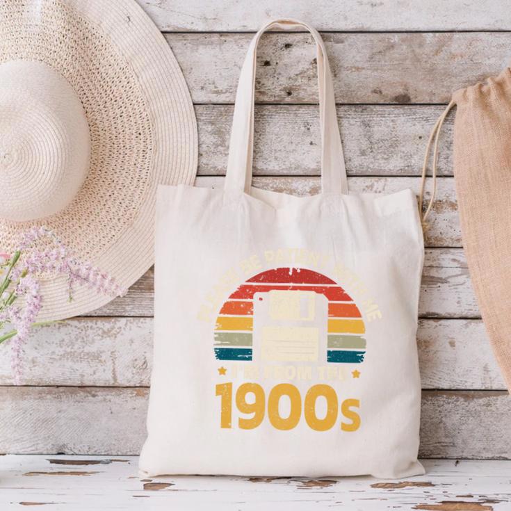 Millennials Please Be Patient With Me I'm From The 1900s Premium Canvas Tote Bag