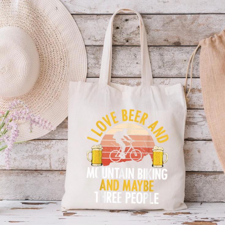 Mountain Biking Beer Drinking Introvert Sayings For Cyclist Canvas Tote Bag Mountain Biking Beer Drinking Introvert Sayings For Cyclist Canvas Tote Bag