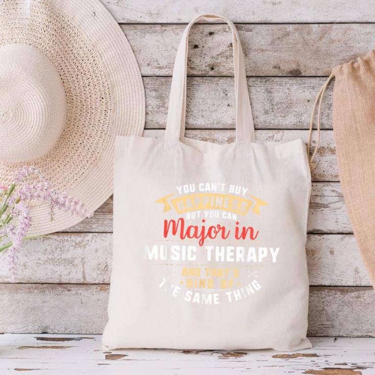 Music Therapy Major Student Shirt Graduation Canvas Tote Bag
