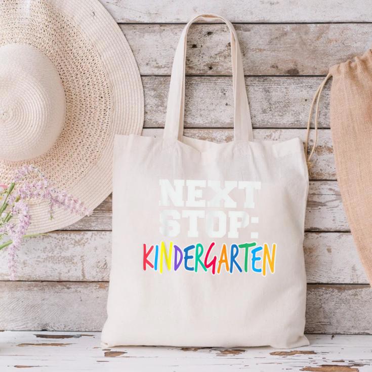 Next Stop Kindergarten Tshirt For Preschool Graduation Canvas Tote Bag