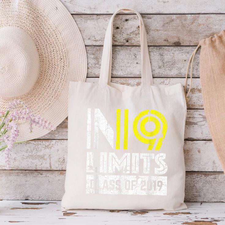 No Limits Cool Class Of 2019 Graduation Canvas Tote Bag