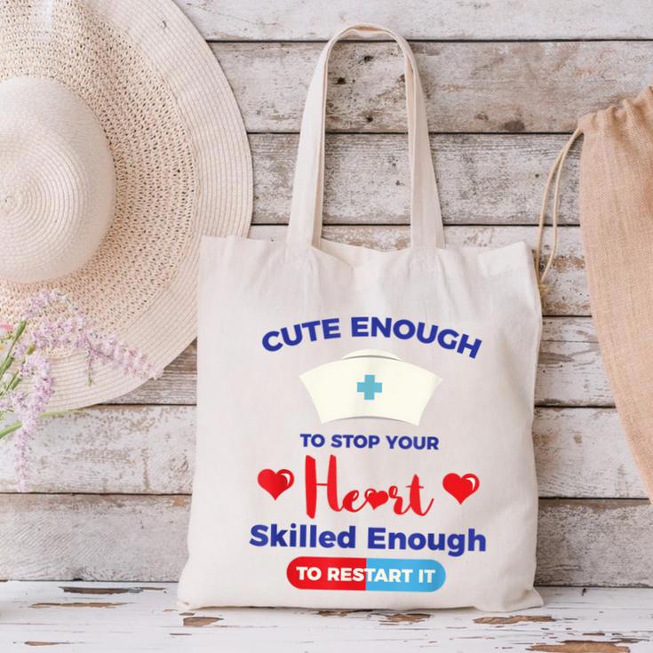 Nurse Tshirt Graduation Nursing School Birthday Canvas Tote Bag