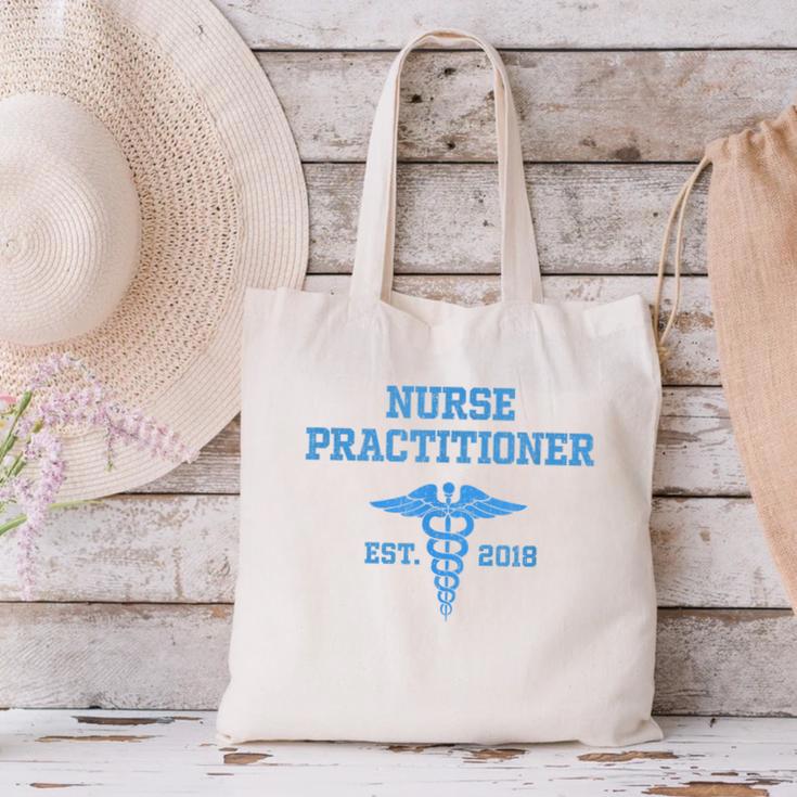 Nurse Practitioner Shirt NP Shirt For Graduation Canvas Tote Bag