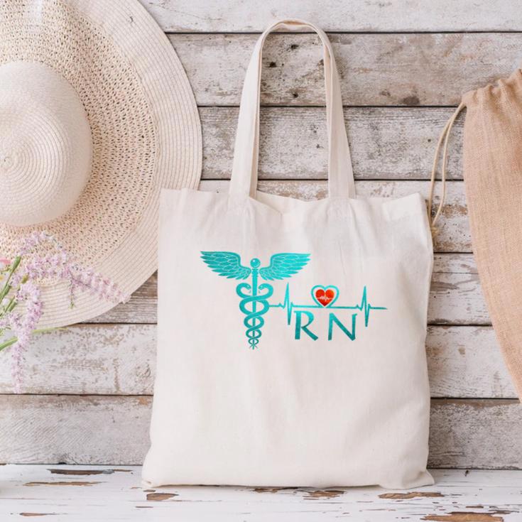 Nurse Shirt Graduation Nursing School RN Cute Tee Shirt Canvas Tote Bag
