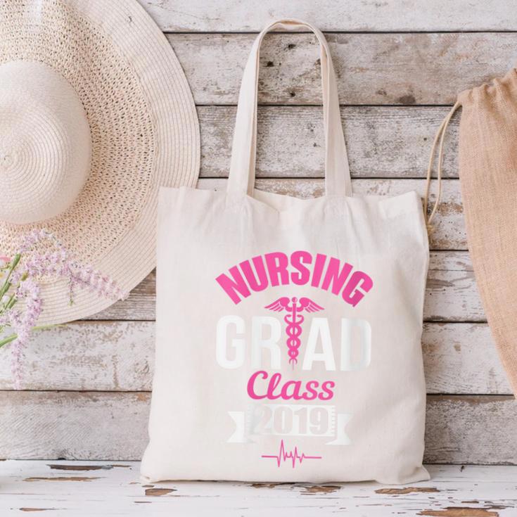 Nursing School Graduation Class Of 2019 RN Student Canvas Tote Bag
