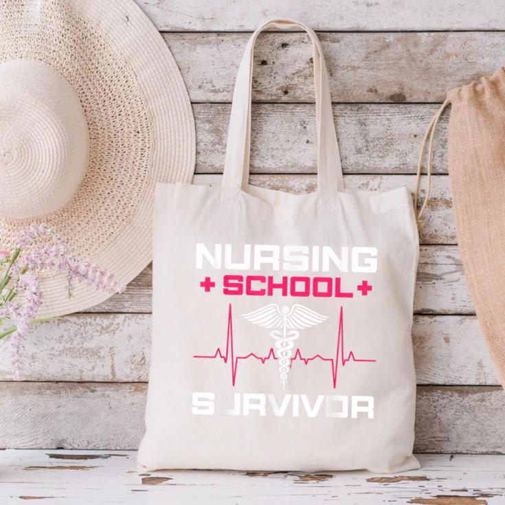Nursing School Graduation Shirt Canvas Tote Bag