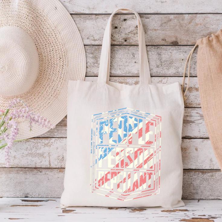 People Person Repellant Introvert Canvas Tote Bag People Person Repellant Introvert Canvas Tote Bag