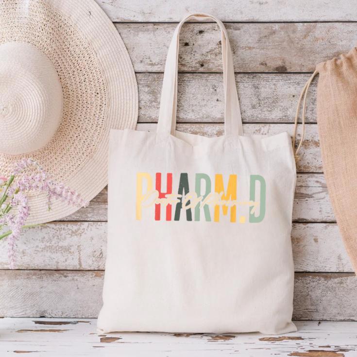 PharmD Doctor Of Pharmacy Student Pharmacist Graduation Canvas Tote Bag