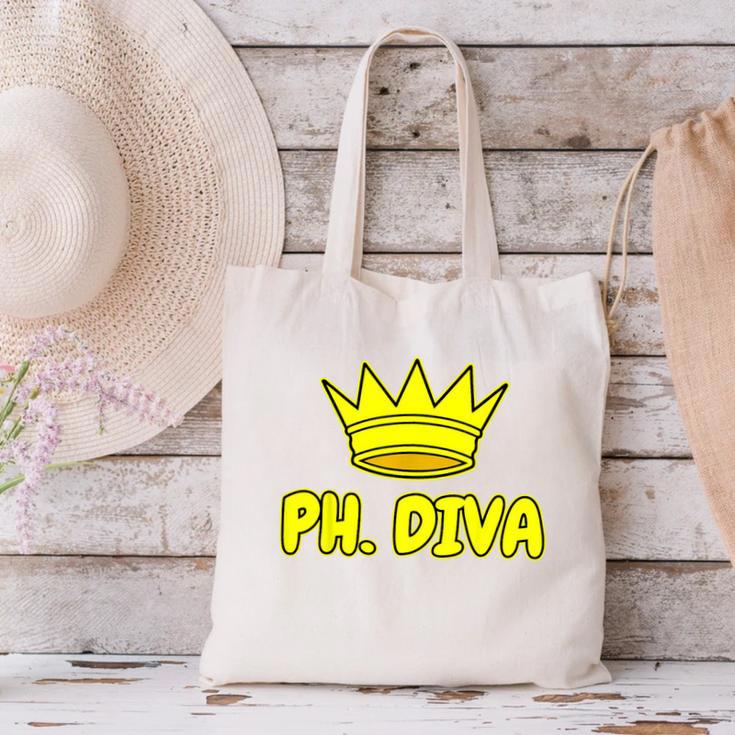 PhD Graduation Ph Diva t Shirt Phdiva Phd t Canvas Tote Bag