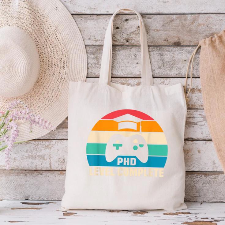 PhD Level Complete Graduation Doctorate In Philosophy Canvas Tote Bag