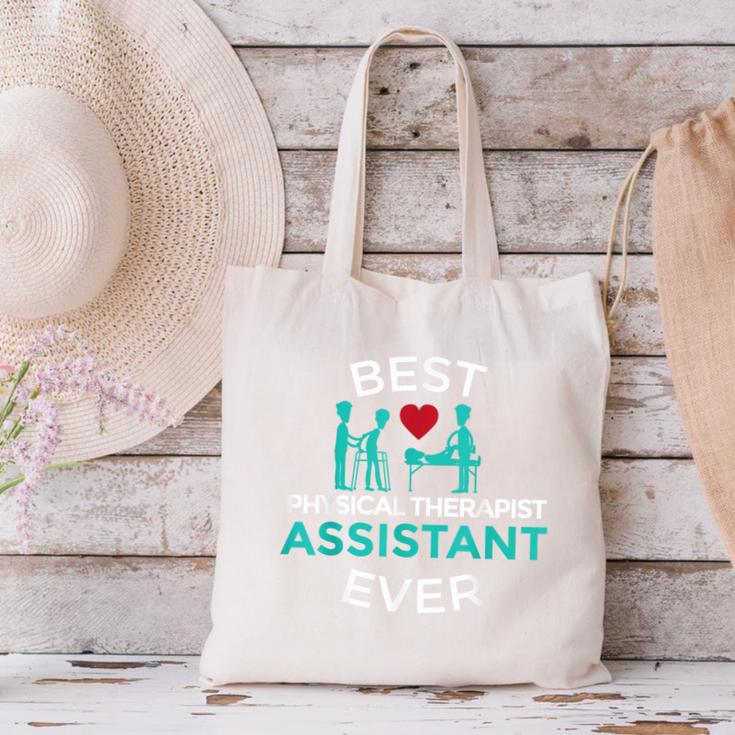 Physical Therapist Therapy Assistant PTA Graduation Canvas Tote Bag