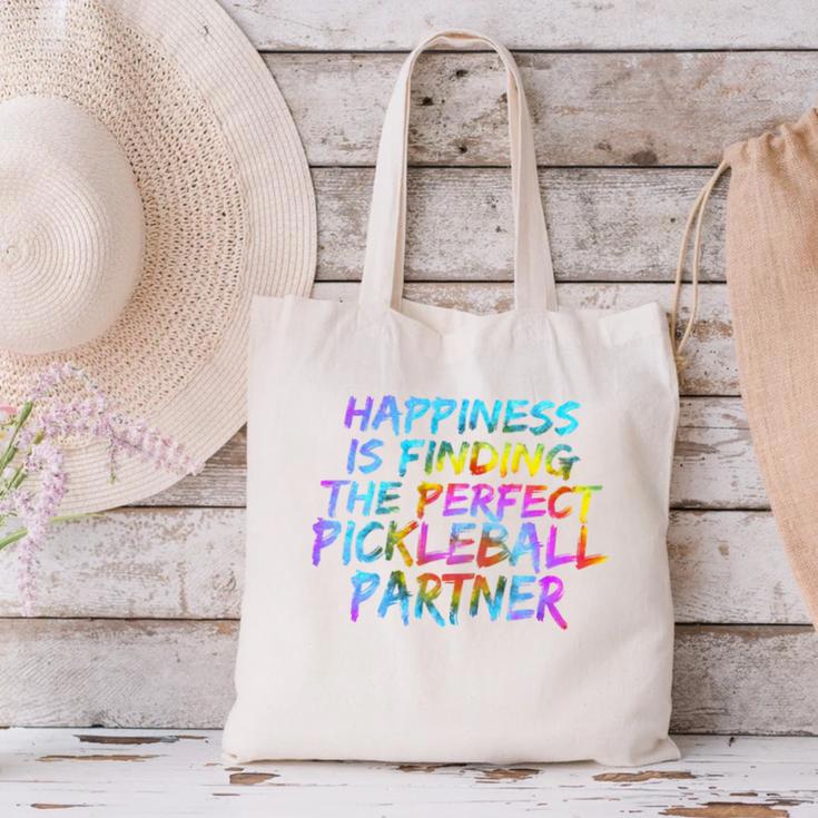 Pickleball Saying Introvert Pickleball Game Partner Canvas Tote Bag Pickleball Saying Introvert Pickleball Game Partner Canvas Tote Bag