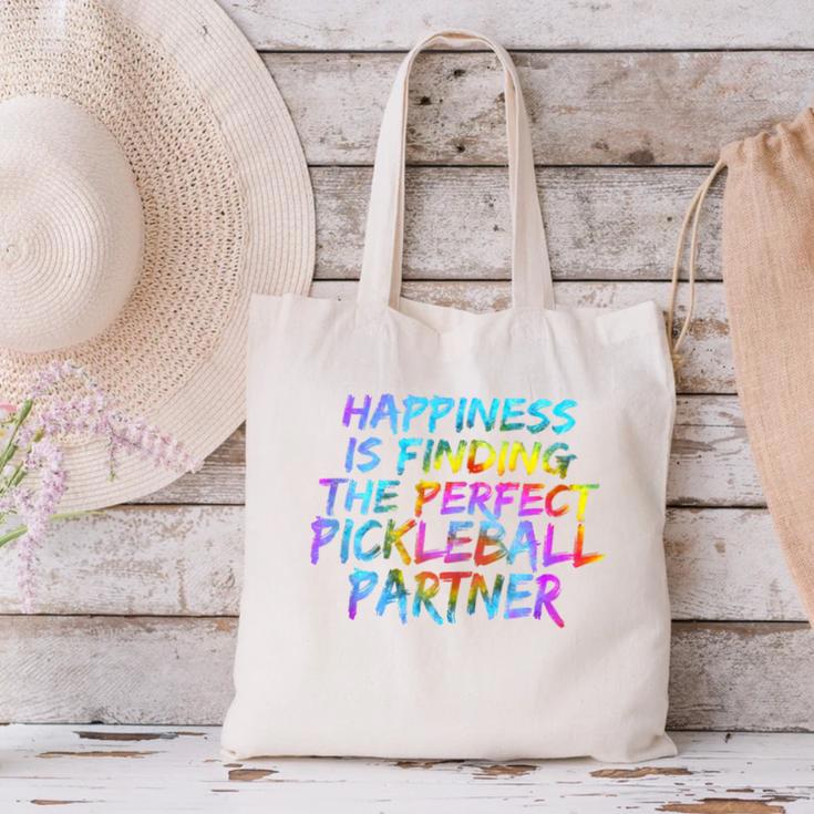 Pickleball Saying Introvert Pickleball Game Partner Canvas Tote Bag Pickleball Saying Introvert Pickleball Game Partner Canvas Tote Bag