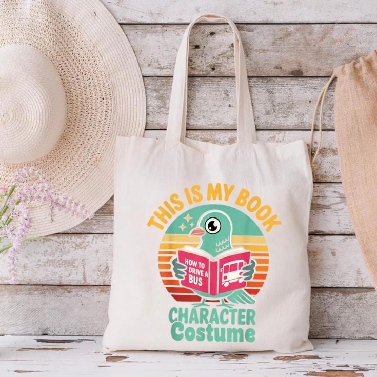 Pigeon Book Character Costume For Reading Day Canvas Tote Bag