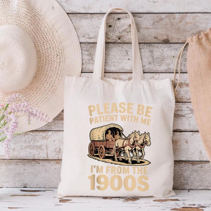 Please Be Patient With My I'm From The 1900s Classic Canvas Tote Bag Please Be Patient With My I'm From The 1900s Classic Canvas Tote Bag