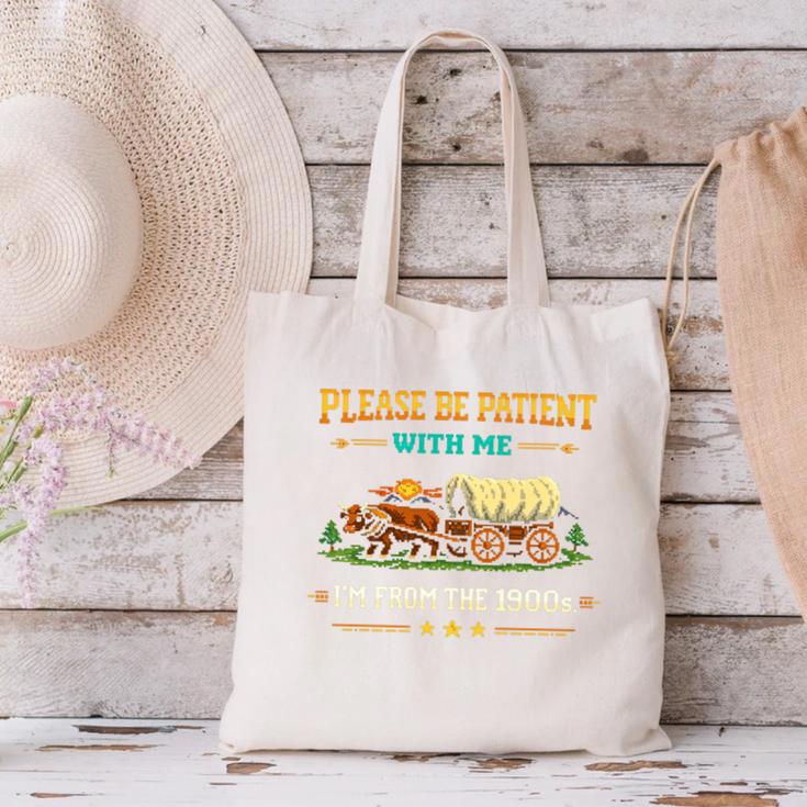 Please Be Patient With Me I'm From The 1900s Classic Game Canvas Tote Bag