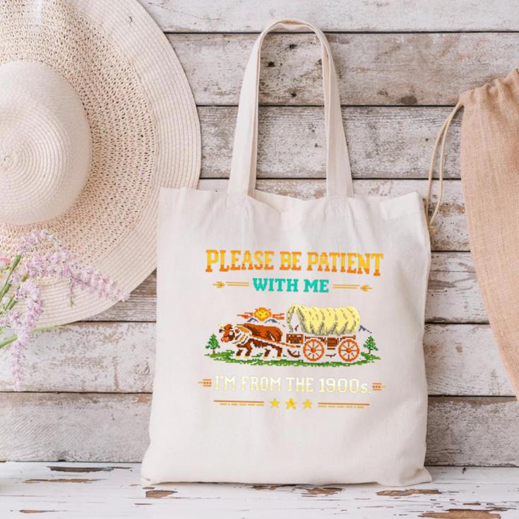 Please Be Patient With Me I'm From The 1900s Classic Game Premium Tri-Blend Canvas Tote Bag