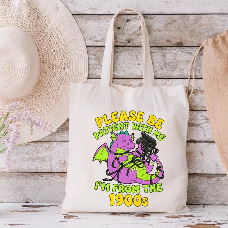 Please Be Patient I'm From The 1900s Dragon Men Women Premium Tri-Blend Canvas Tote Bag Please Be Patient I'm From The 1900s Dragon Men Women Premium Tri-Blend Canvas Tote Bag