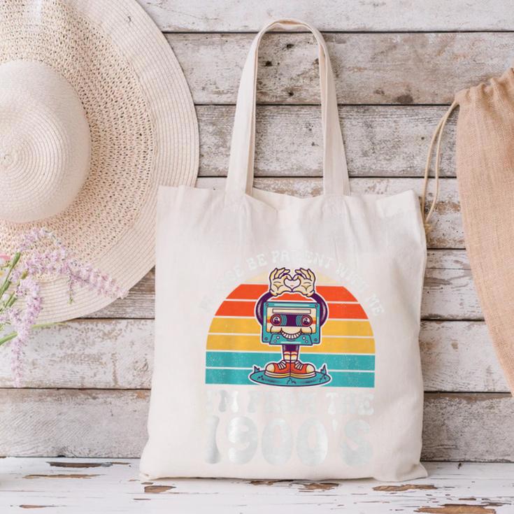 Please Be Patient With Me I'm From The 1900s Kawaii Premium Tri-Blend Canvas Tote Bag
