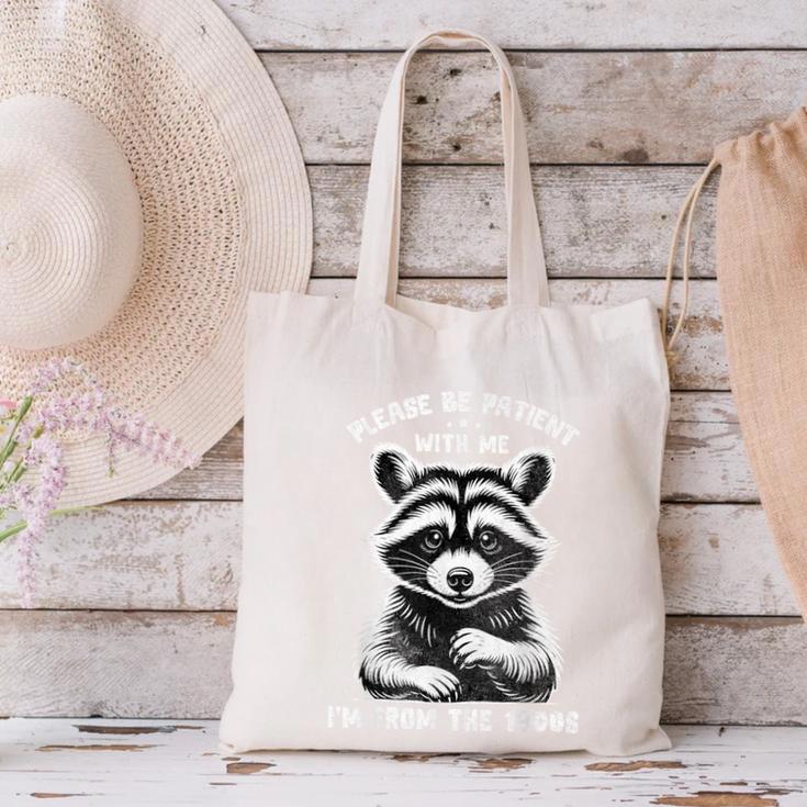 Please Be Patient I'm From The 1900s Old People Retro Canvas Tote Bag