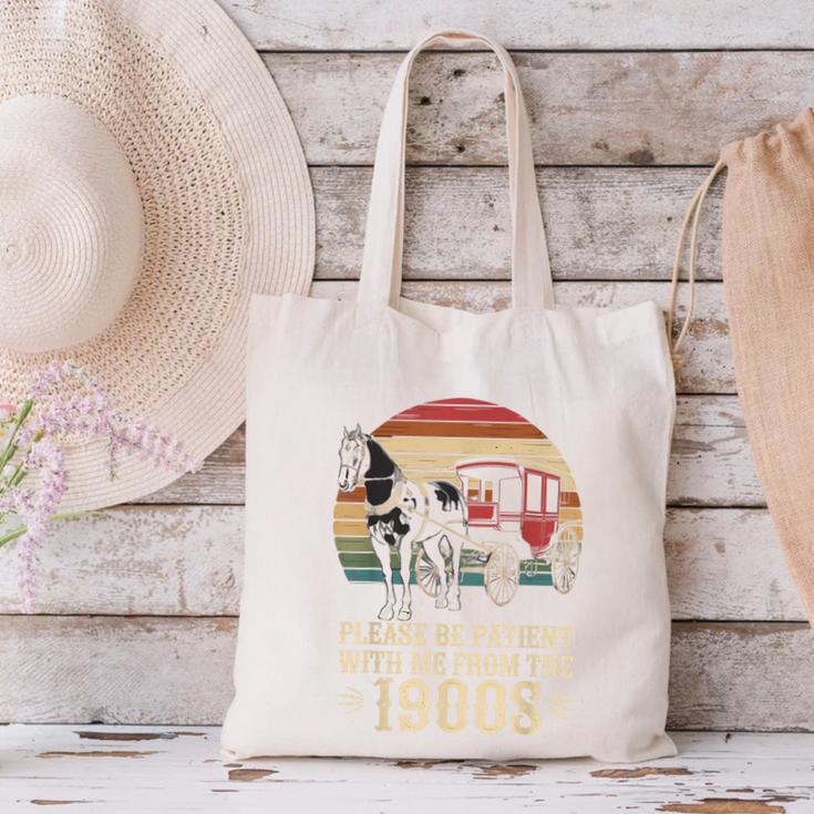 Please Be Patient With Me I'm From The 1900s Old Tee Canvas Tote Bag