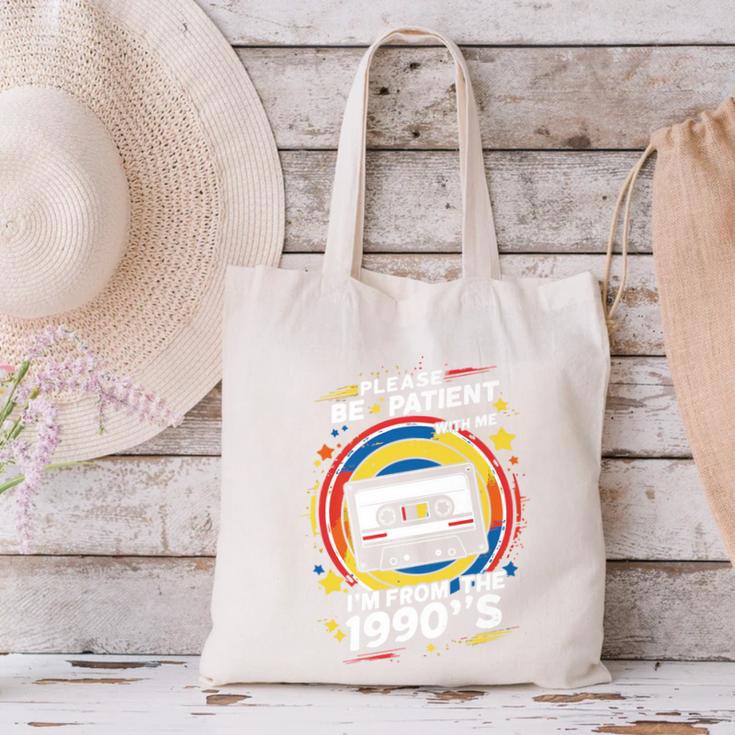 Please Be Patient I'm From The 1900s Premium Canvas Tote Bag Please Be Patient I'm From The 1900s Premium Canvas Tote Bag
