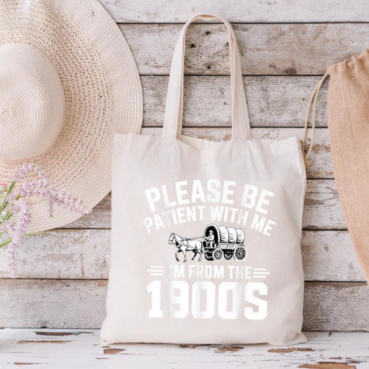 Please Be Patient With My I'm From The 1900s Retirement Canvas Tote Bag