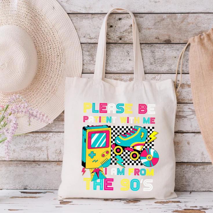 Please Be Patient With Me I'm From The 1900s Vintage 1900s Premium Canvas Tote Bag Please Be Patient With Me I'm From The 1900s Vintage 1900s Premium Canvas Tote Bag