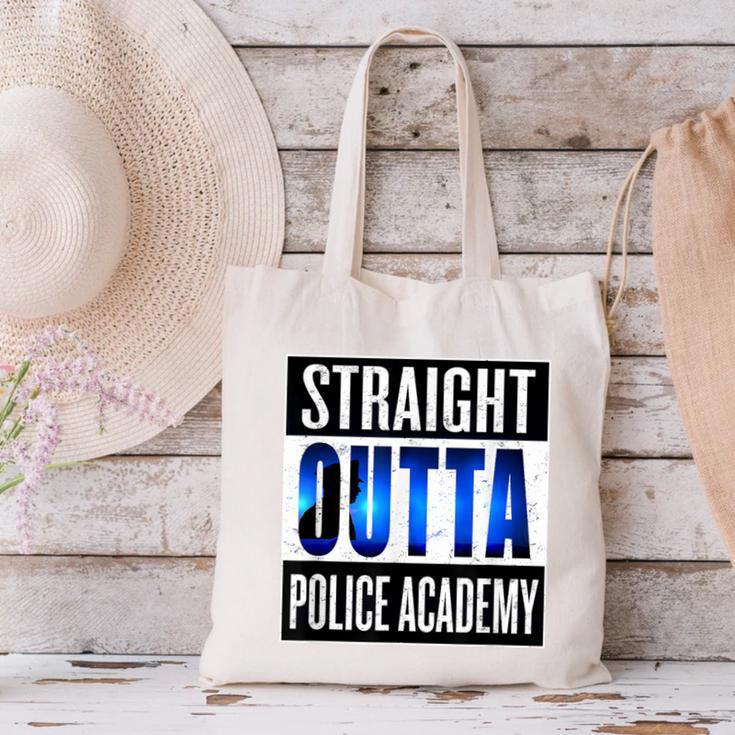 Police Academy Shirt Police Officer Graduation Canvas Tote Bag