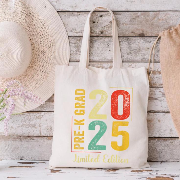 Pre-K Grad 2025 Pre-K Kids Prek Graduation Canvas Tote Bag