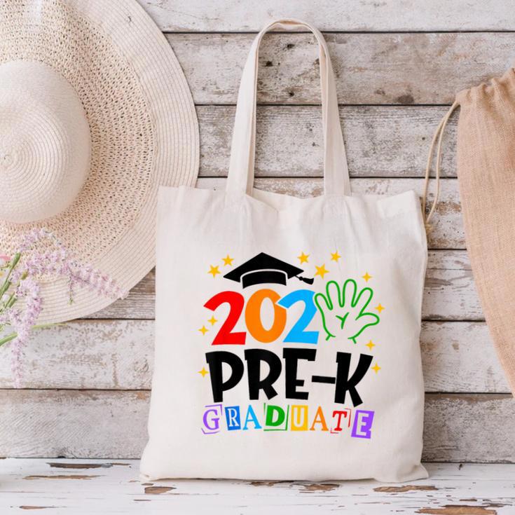 Pre-K Graduate 2025 Preschool Graduation Class Of 2025 Kids Canvas Tote Bag