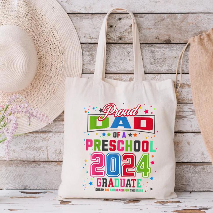 Pre School Graduation Idea For Dad & Preschool Graduation Canvas Tote Bag