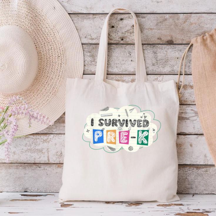 Pre School Graduation Shirts Graduate Grad Pre-K PreK Canvas Tote Bag
