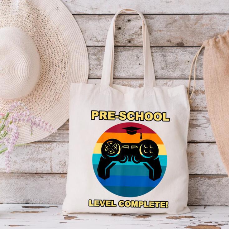 Pre-School Level Complete Graduation Video Gamer PreschoolCanvas Tote Bag