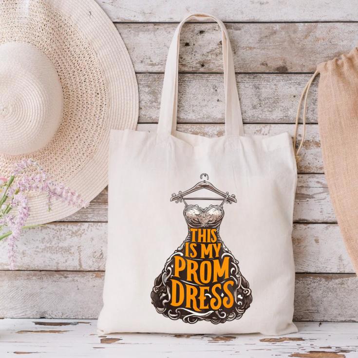 Prom Dress Prom Night Graduation Canvas Tote Bag