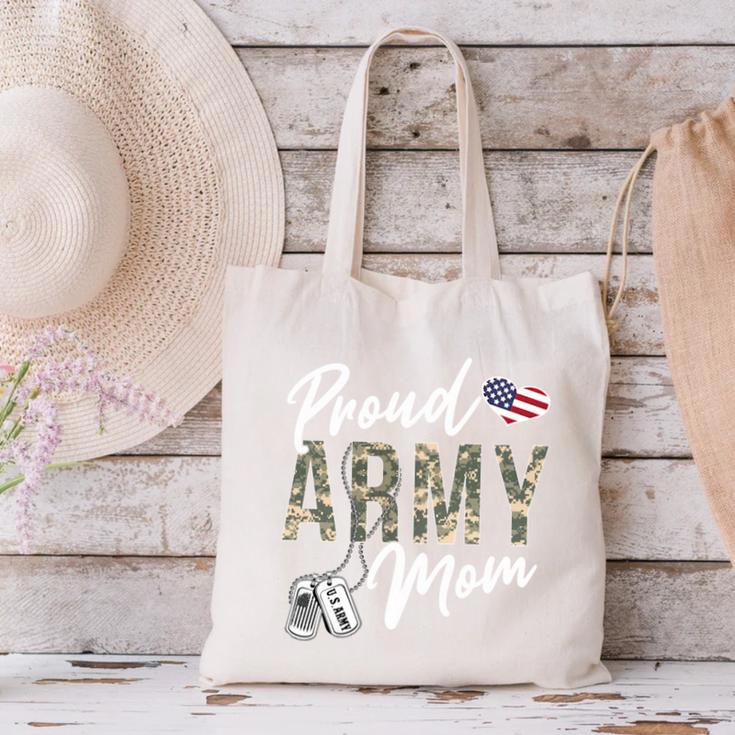 Proud Army Mom Army Graduation Mom US Army Mom Canvas Tote Bag