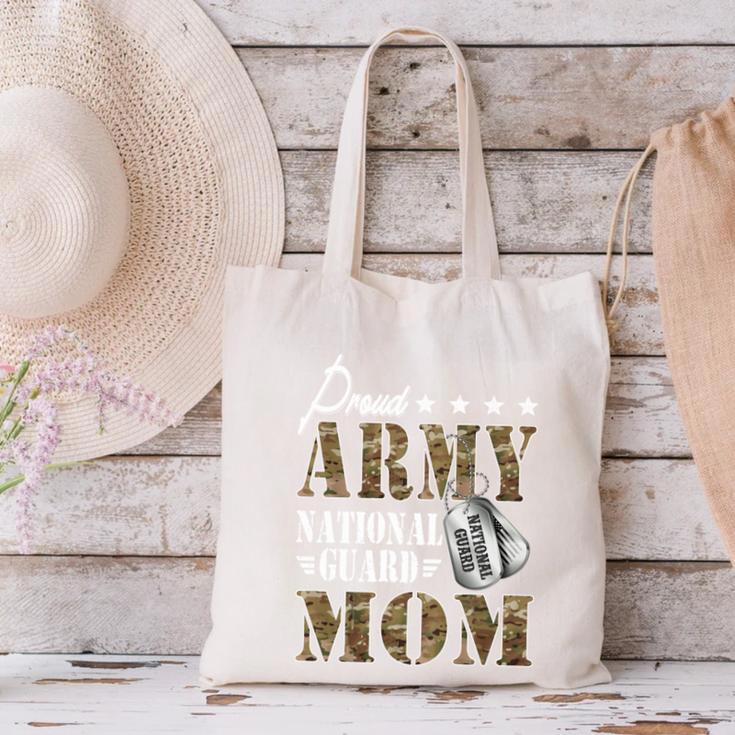 Proud Army National Guard Mom National Guard Graduation Canvas Tote Bag