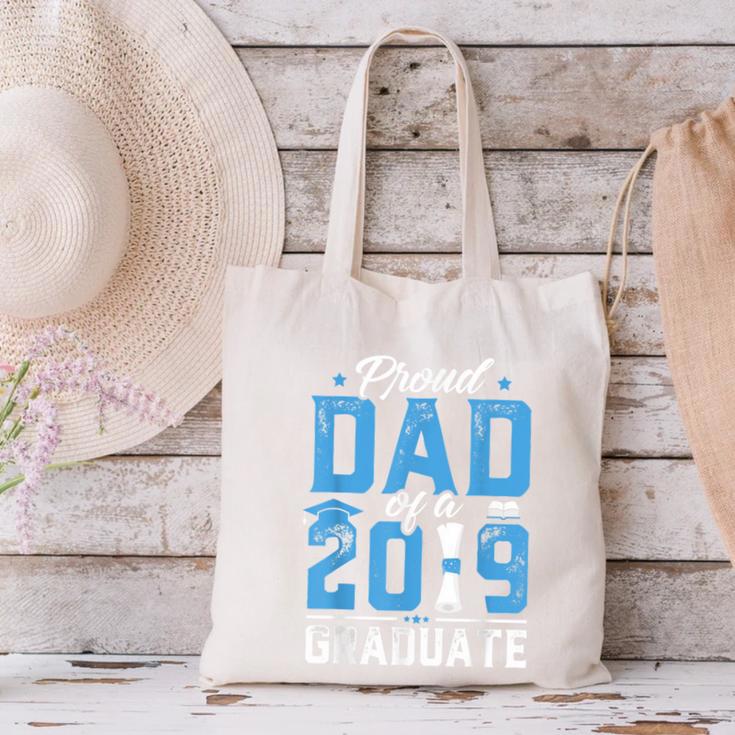 Proud Dad Of A Class Of 2019 Graduate TShirt Graduation Canvas Tote Bag