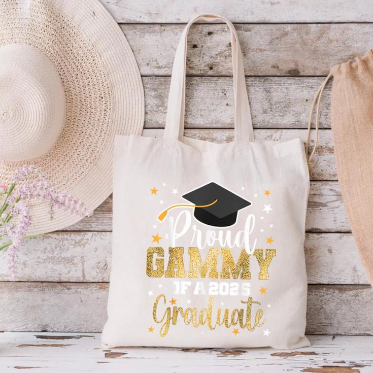 Proud Gammy Of A Class Of 2025 Graduate Senior Graduation Canvas Tote Bag