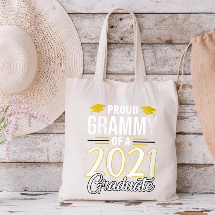 Proud Grammy Of A 2021 Graduate Graduation Clothes MBA PhD Canvas Tote Bag