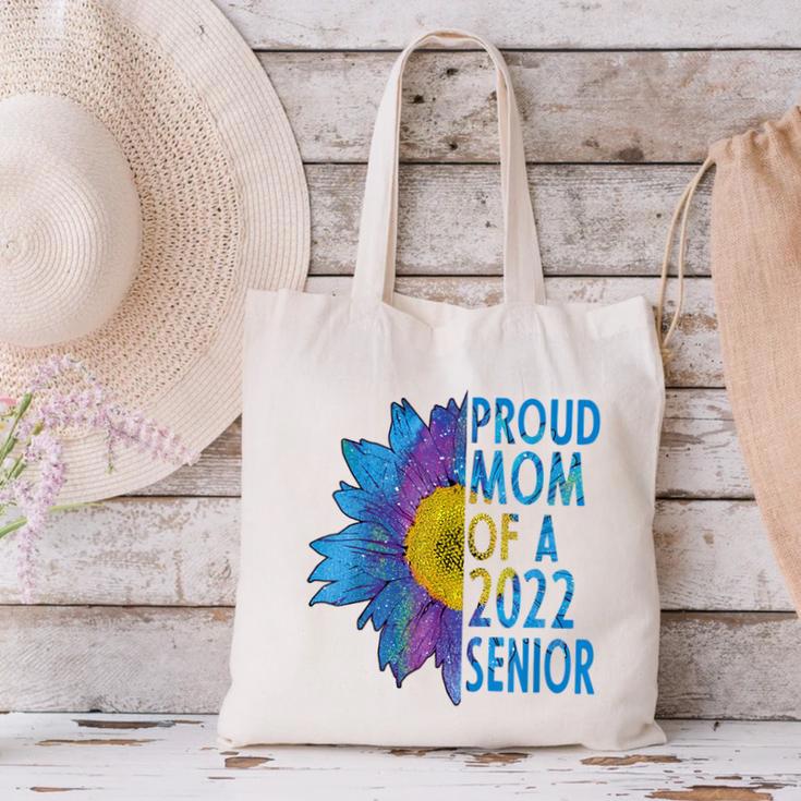 Proud Mom Of a 2022 Senior Shirt Graduation 2022 Women's Canvas Tote Bag