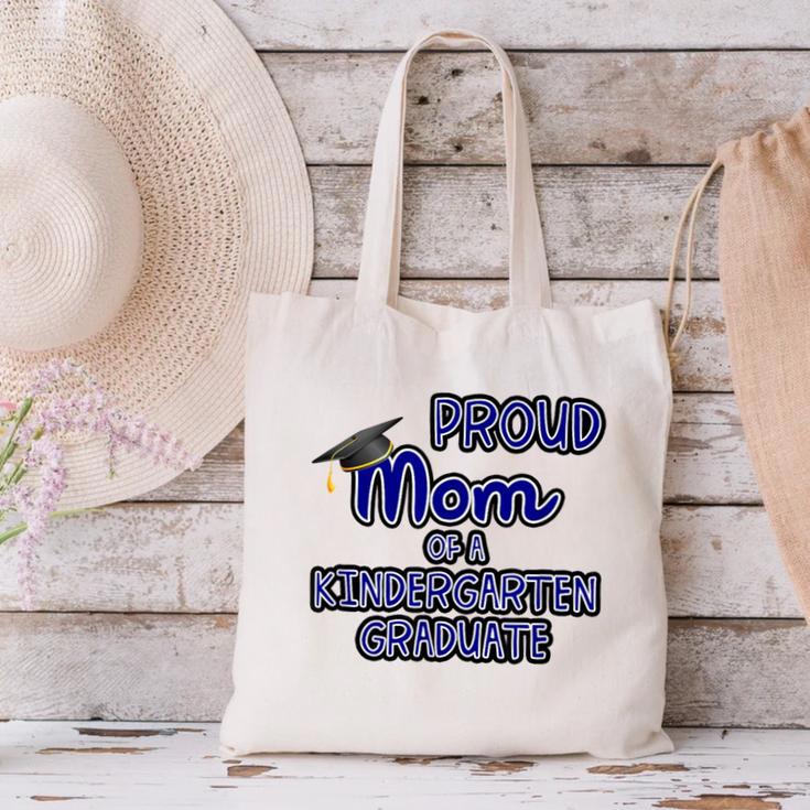 Proud Mom Of a Kindergarten Graduate Graduation TShirt Canvas Tote Bag